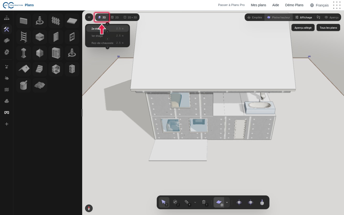 Maison en 3D