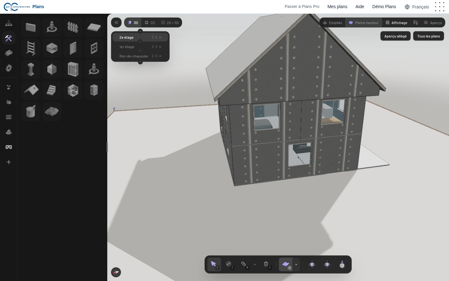 Maison vue sous un autre angle